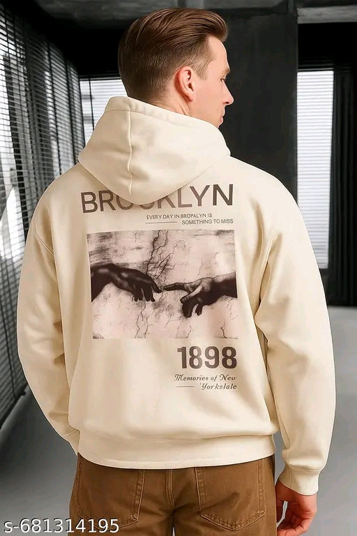Beige Hoodie
