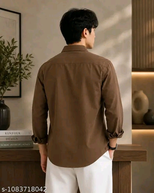 Date night outfit under ₹899/- korean pant with brown shirt 🤎
