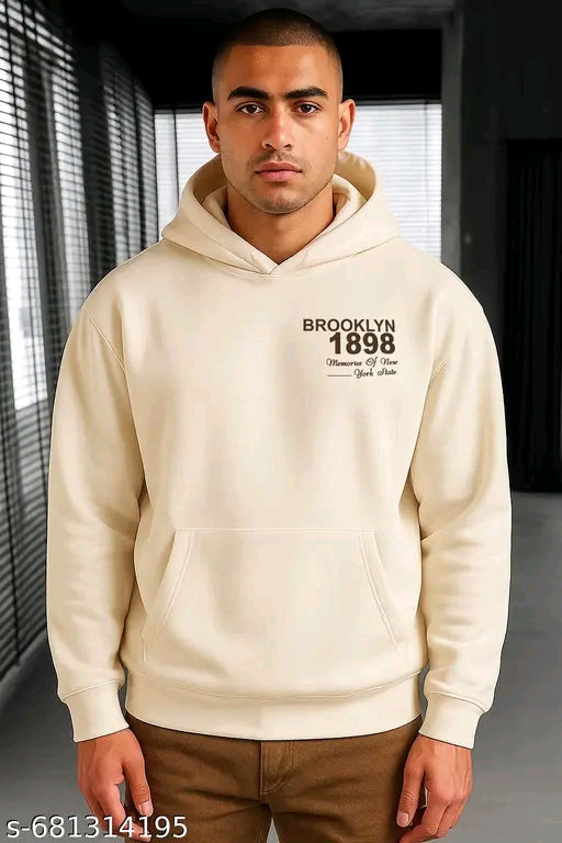 Beige Hoodie